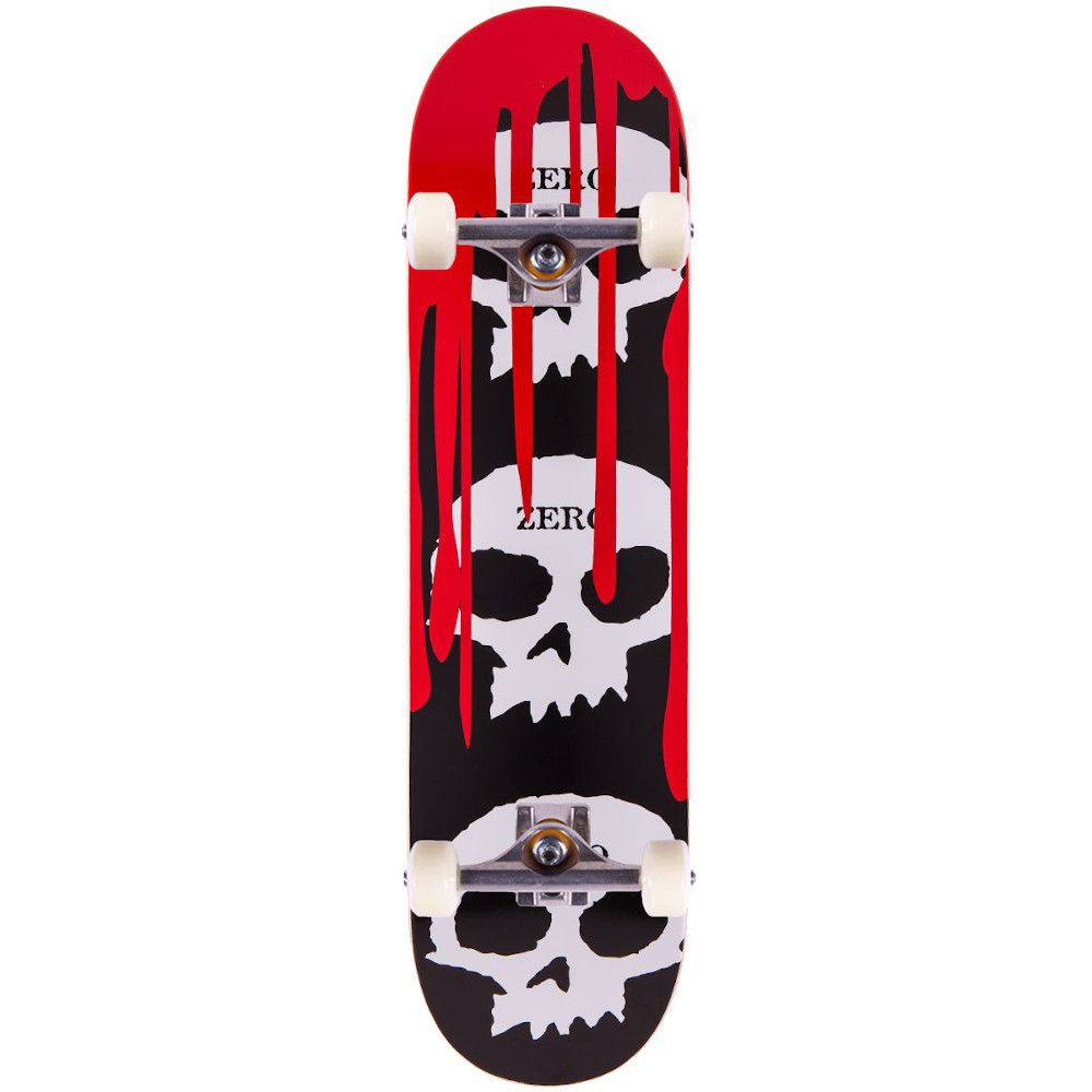 Skateboard Complet Skull Blood  7.5 - Black