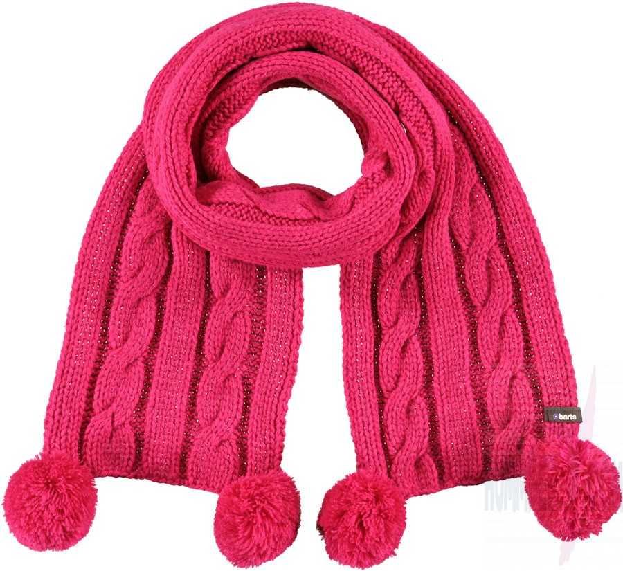 Cable Scarf Berry 