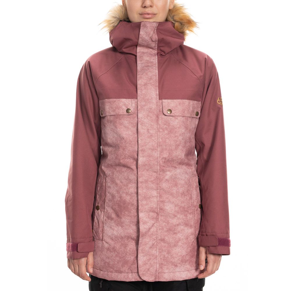 Veste de Ski Women's Dream Insulated Jacket - Crushed Berry Wash Colorblock