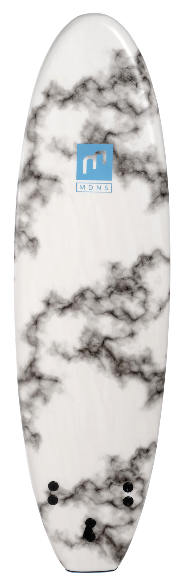 Planche de surf en mousse Marble - Blanc / Aqua 