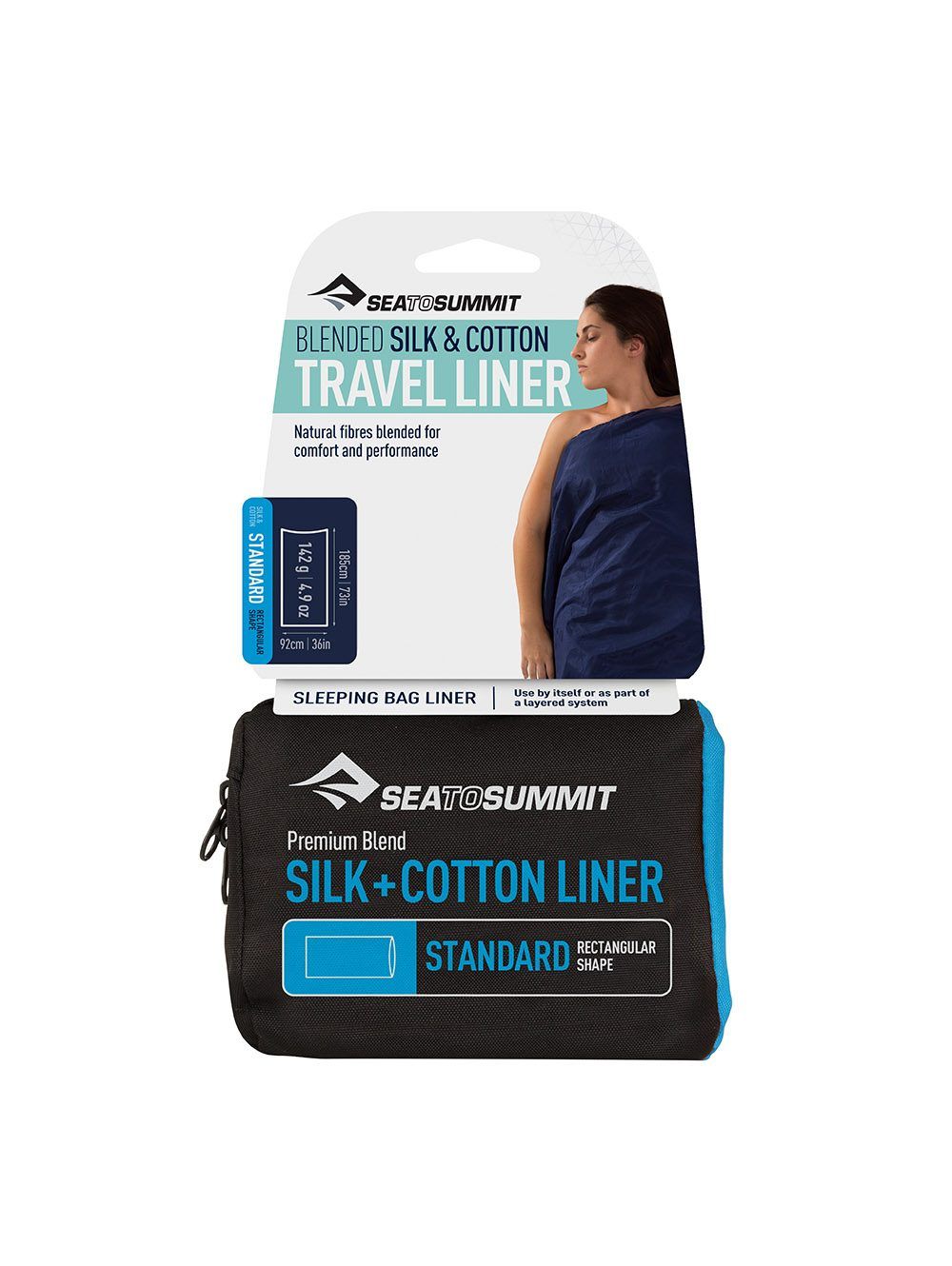 Sac à viande Blended Silk and Cotton Travelliner - Navy