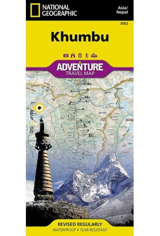 Carte Touristique Khumbu - 1/125 000