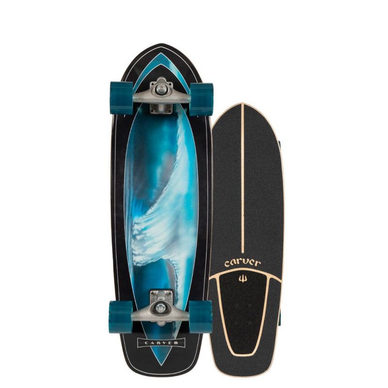 Skateboard Carver Complete Super Surfer 32"-cx