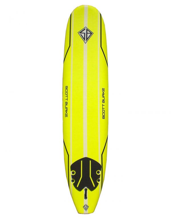 Planche Softboard 9'0 Neon Jaune