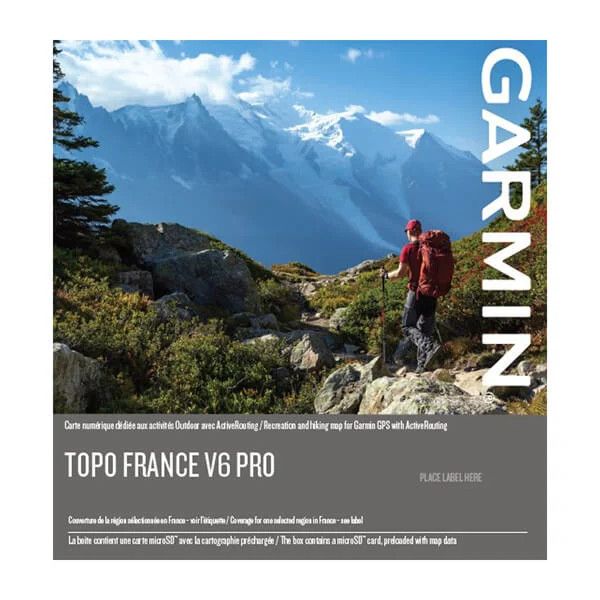Topo France V6 PRO - France entière + DOM TOM