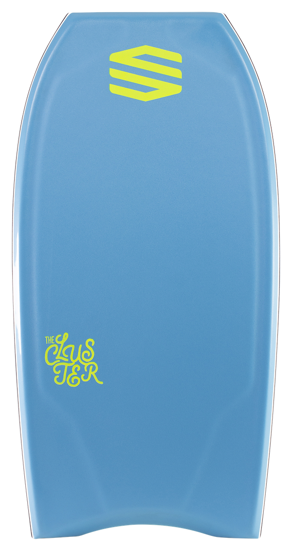 Bodyboard Unit PE Crescent Tail Aqua Blue 