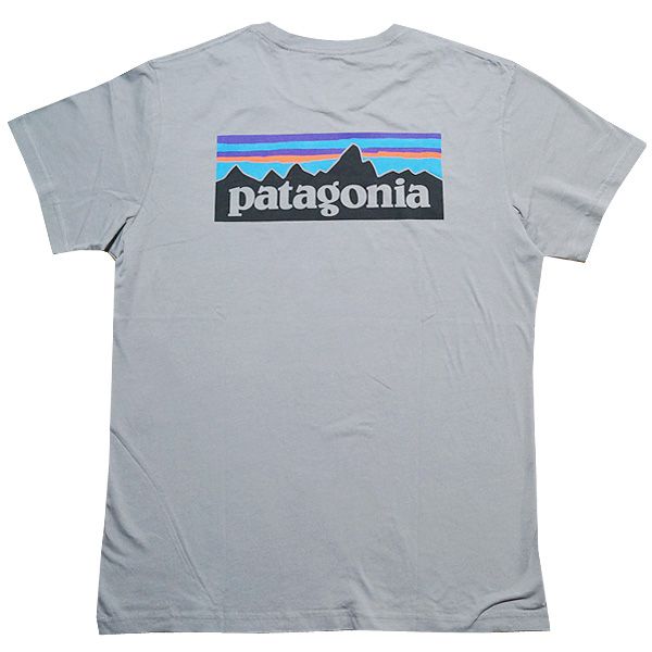 T- Shirt M's P-6 Logo Organic - Feather Grey 