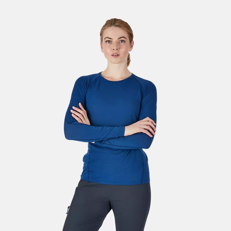 Tee Shirt de Randonnée Forge Ls Tee Women - Blueprint