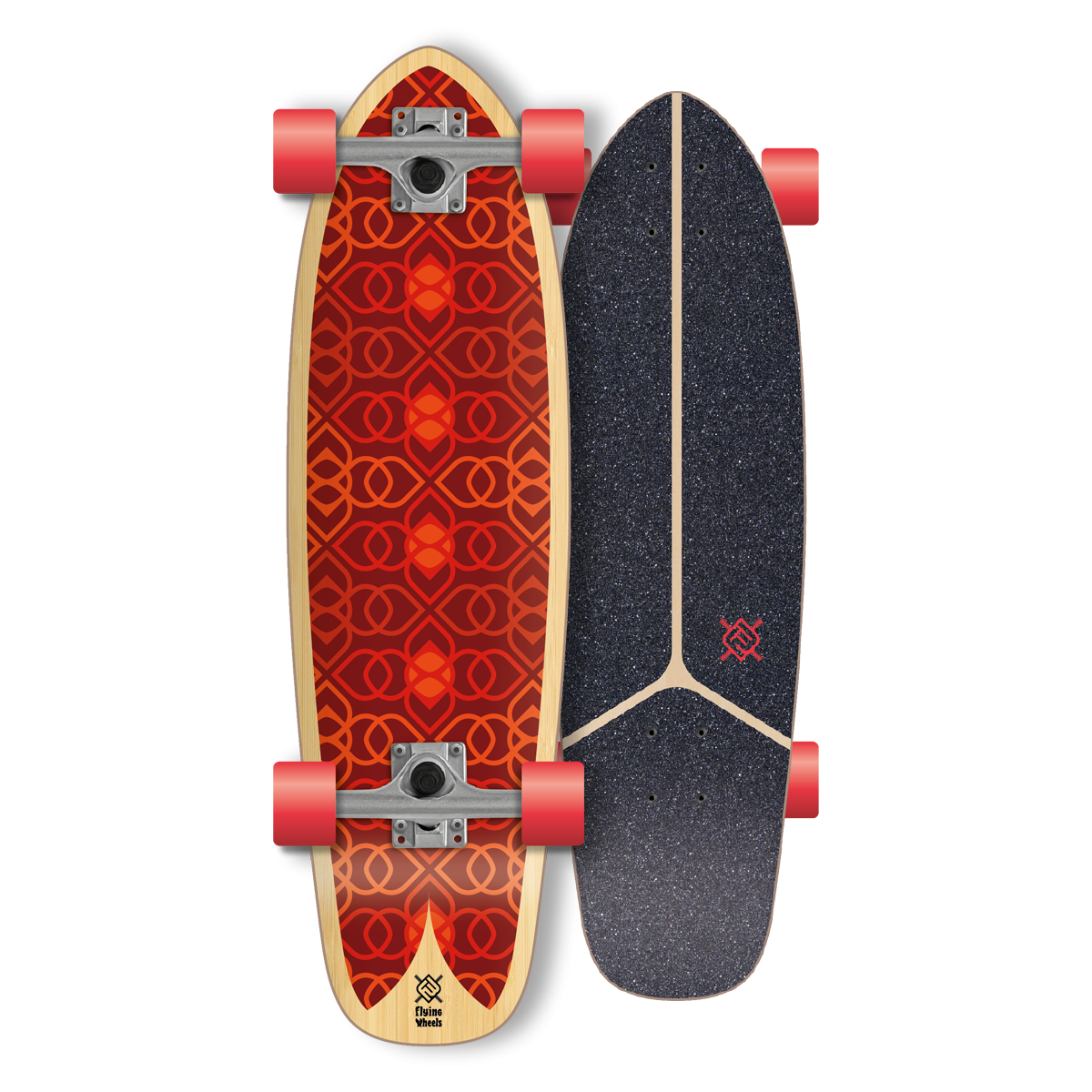 Skateboard Mosaic 29"