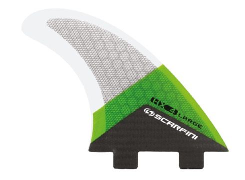 Dérives Thruster Directa FCS carbone / fibre de verre taille L vert