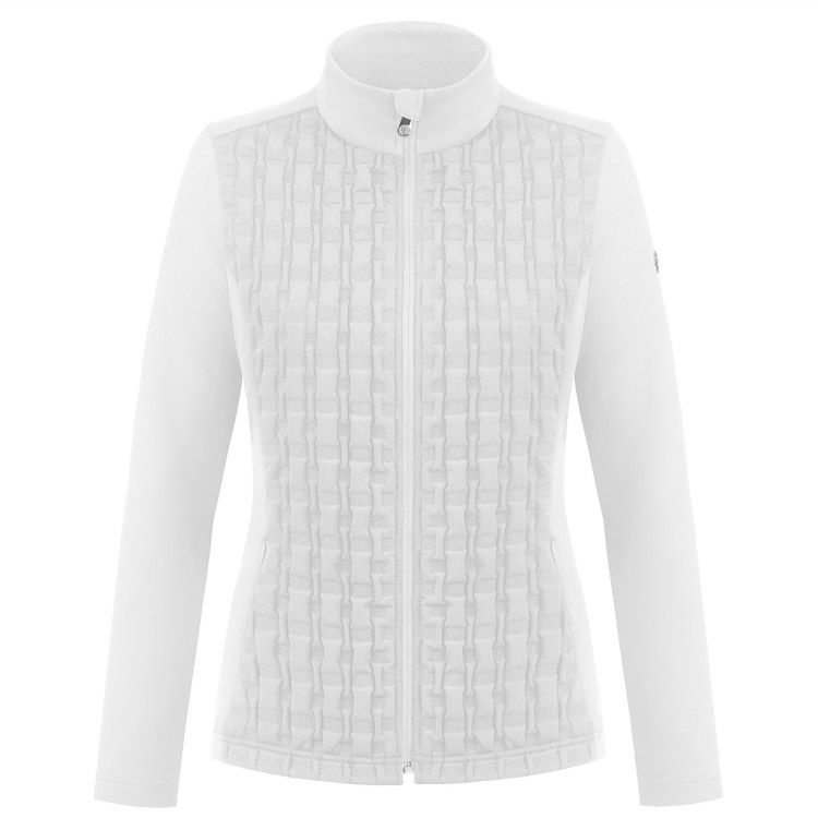 Veste Polaire Stretch Fleece Jacket - White