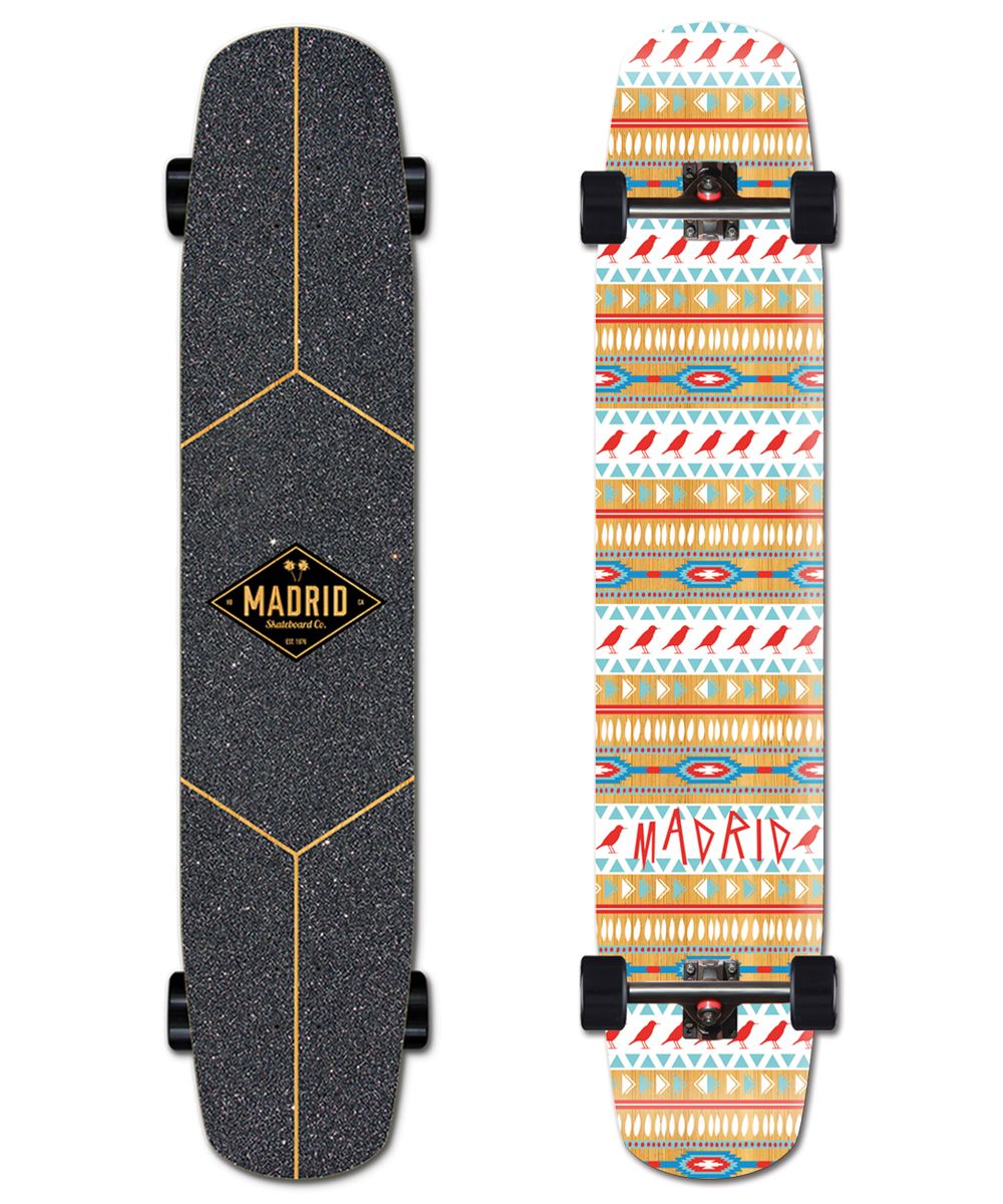 Skate Complet Flash 44.75" - Native Bamboo