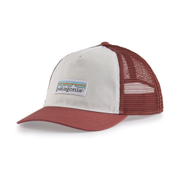 Casquette Ws Pastel P-6 Label Layback Trucker Hat - White With Rose Hip