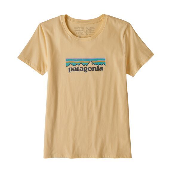 Tee Shirt de randonnée W's Pastel P6 Logo Organic Crew T-Shirt - Vela Peach