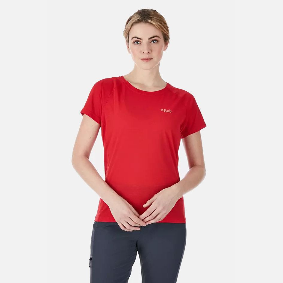 Tee Shirt de Randonnée Pulse Tee Women - Ruby-38.   -10