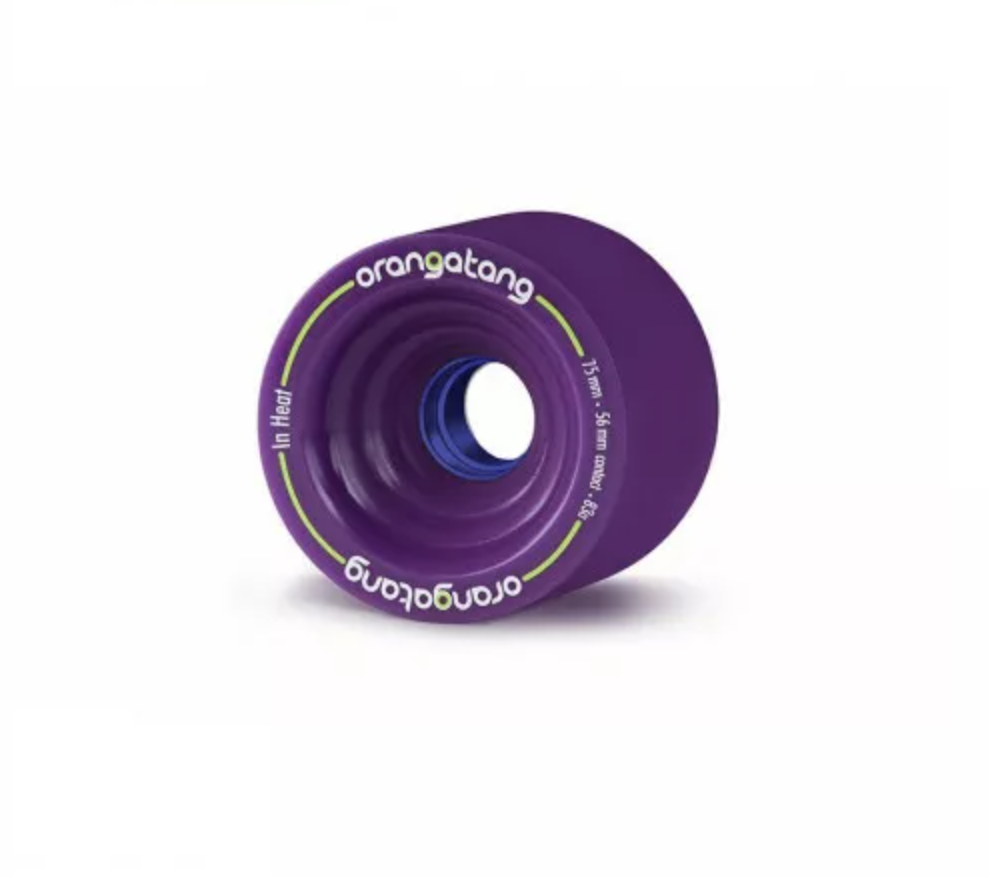 Roues longboard 75 mm In Heat - Violet