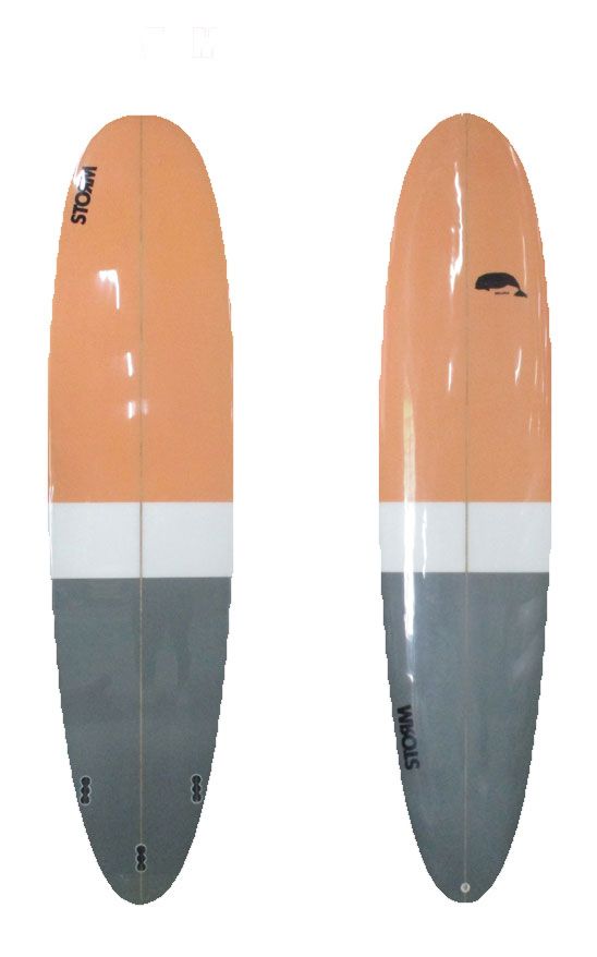 Planche Beluga Mini Malibu Orange Gris - 7'0
