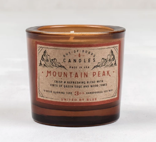 Bougie Out of door Candle 3oz - Mountain Peak