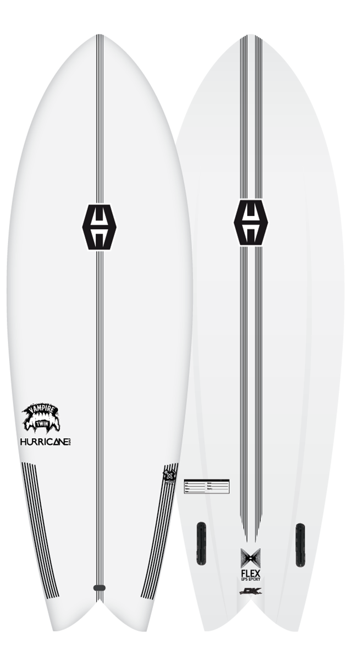 Planche de surf Vampire Twin 5'8"