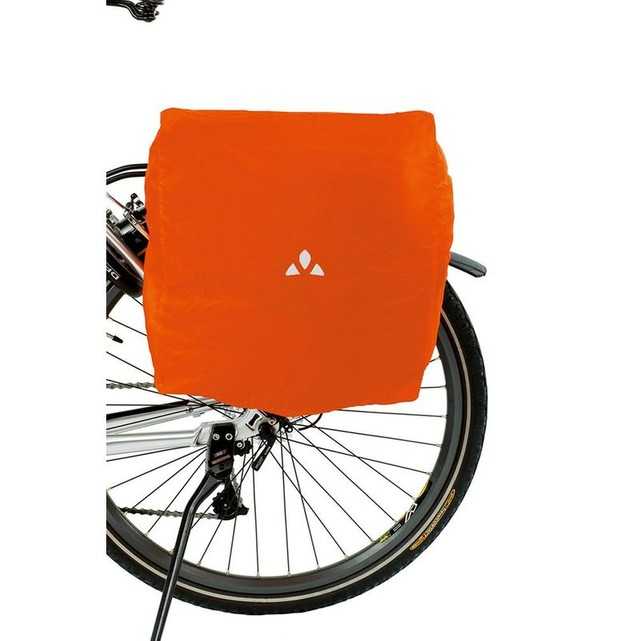Housses raincover for bike bags Orange