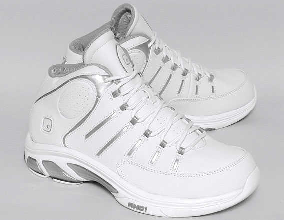 Chaussures Indoor - Monster Jam Mid - White/Silver
