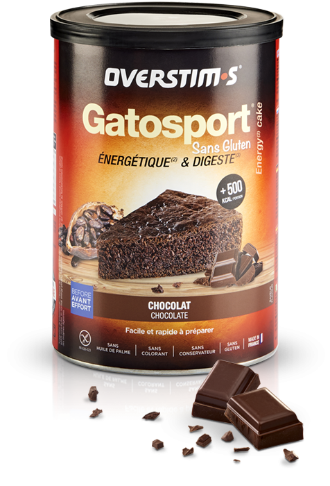 Gâteaux énergétiques GatoSport sans gluten - Chocolat
