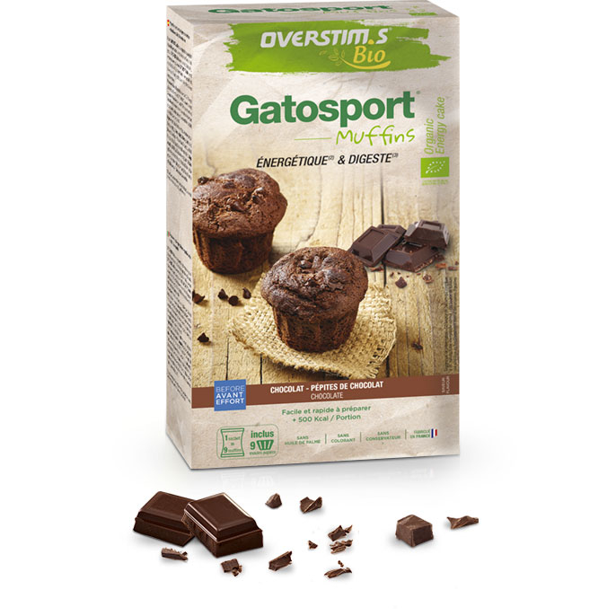 Gâteaux énergétiques GatoSport Muffin Bio - Chocolat