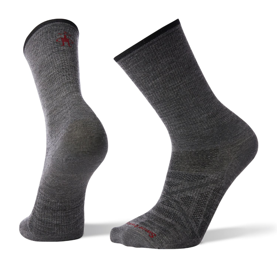 Chaussette de Randonnée PhD Outdoor Ultra Light Crew Socks - Medium Gray