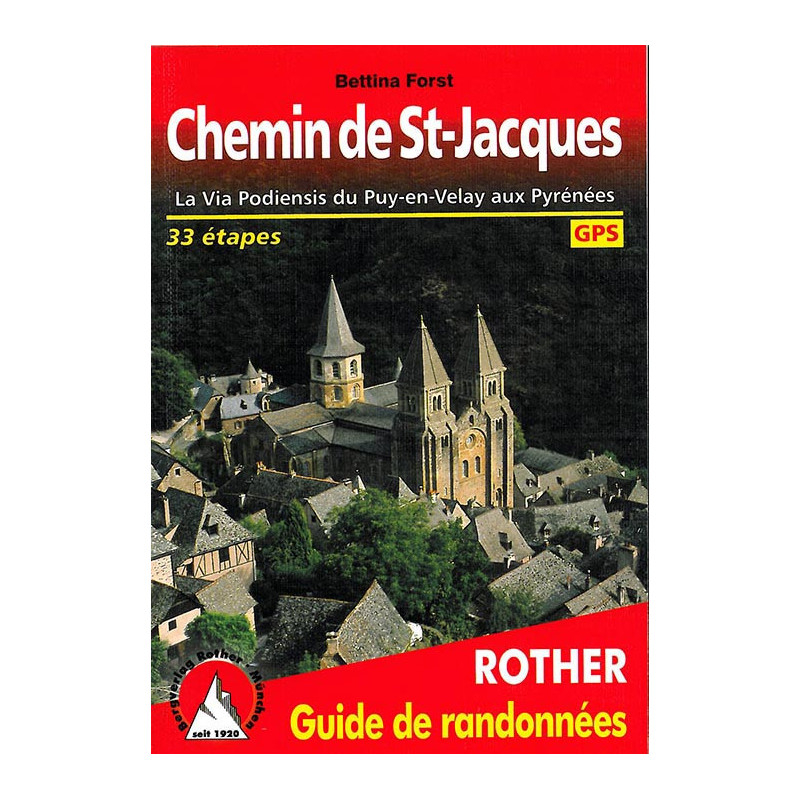 Guide de randonnées chemin de Saint-Jacques