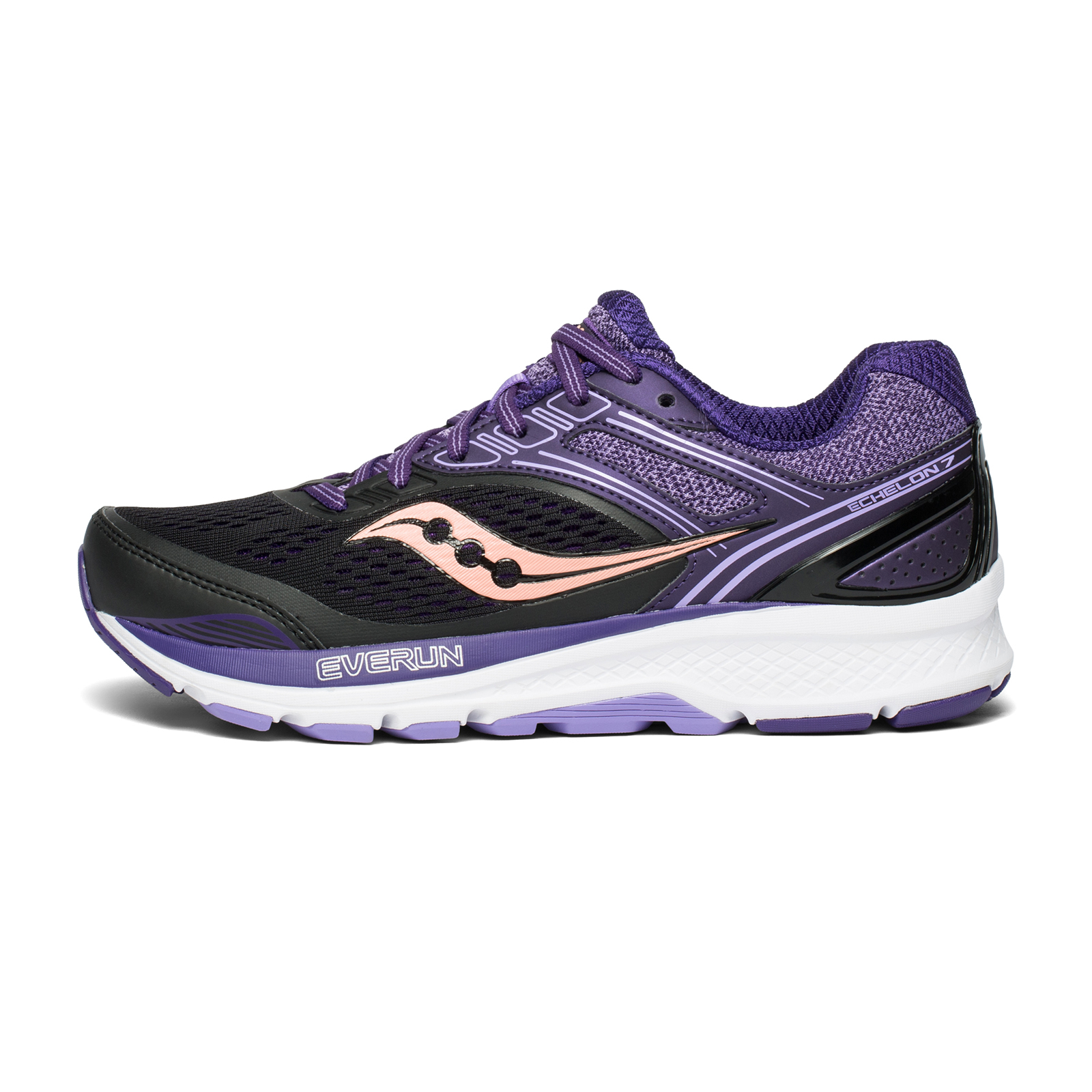 Chaussures Running Femme Echelon 7 - Black/Purple