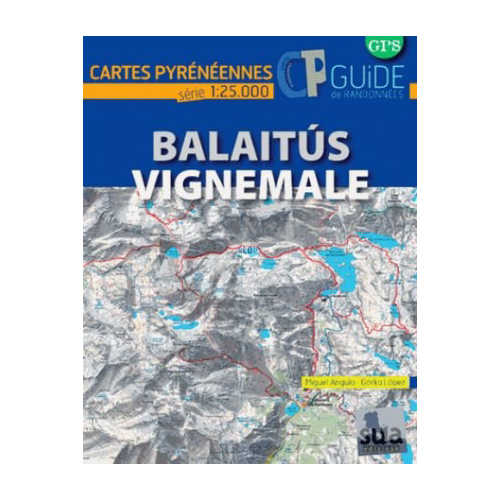 Carte guide Balaitus Vignemale